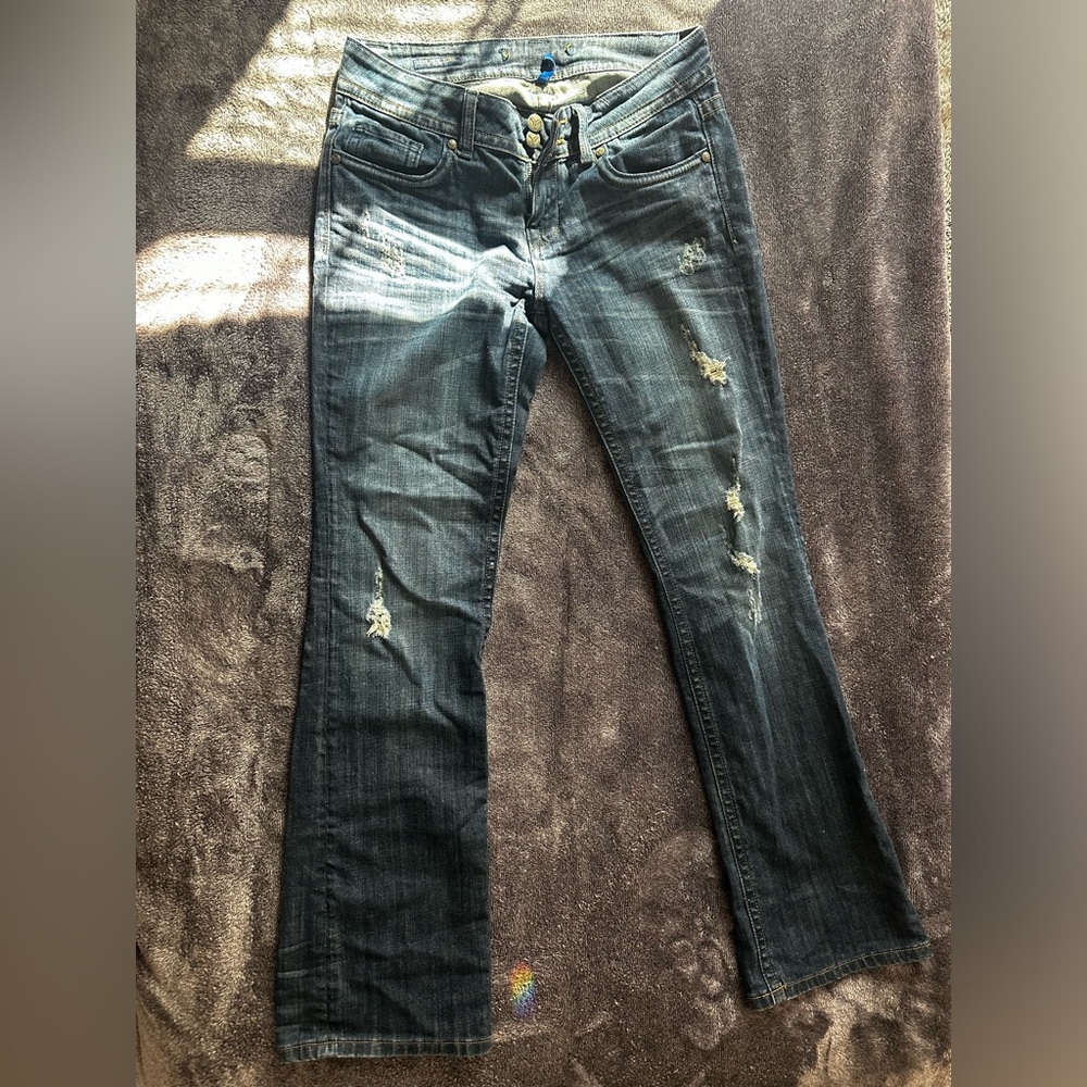 new york bootcut high rise